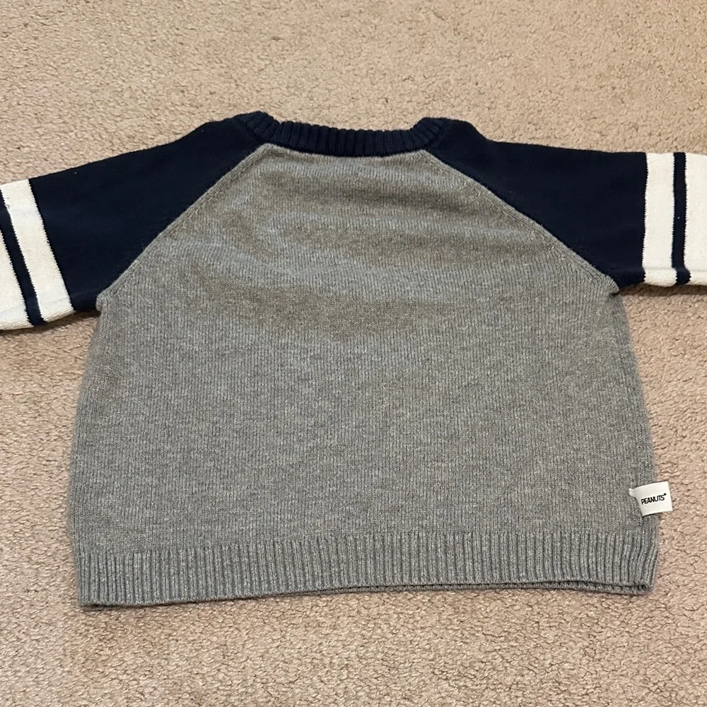 🛍️SALE🛍️ Janie and Jack Sweater PEANUTS™ Snoopy And Woodstock Sweater - Picture 6 of 6